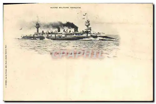 Cartes postales Bateau de guerre Le Dupuy de lome