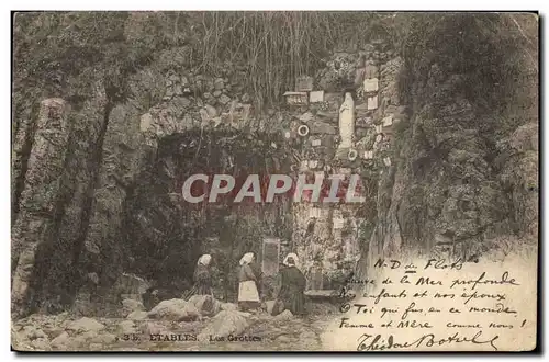 Cartes postales Grotte Grottes Etables