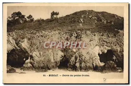 Cartes postales Grotte Morgat Entree des petites Grottes