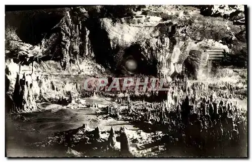 Cartes postales Grotte Grottes d'Arcy sur cure La salle de la vierge