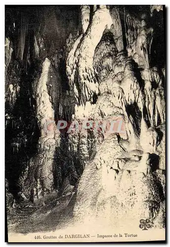 Cartes postales Grotte Grottes de Dargilan Impasse de la Tortue