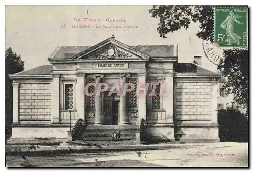 Cartes postales Tarn et Garonne Moissac le palais de justice