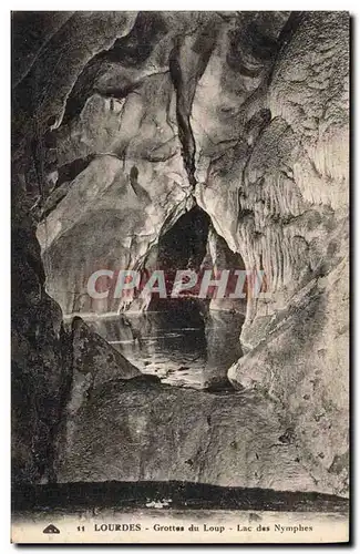 Cartes postales Grotte Grottes du Loup Lac des Nymphes