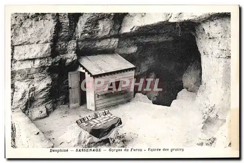 Cartes postales Grotte Grottes Sassenage Gorges de Furon Entree des grottes