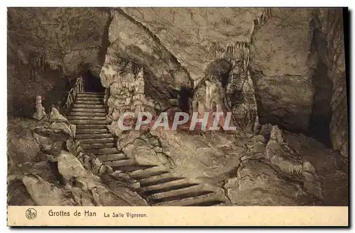 Cartes postales Grotte Grottes de Han La salle Vigneron