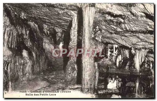 Cartes postales Grotte Grottes d'Osselle Salle des petits lacs
