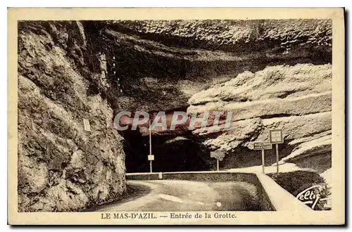 Cartes postales Grotte Grottes Le Mas d'Azil Entree de la grotte