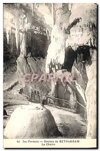 Cartes postales Grotte Grottes de Betharram La chaire