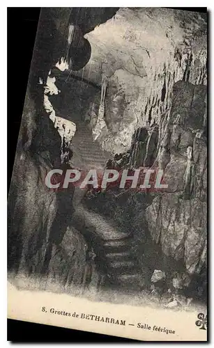 Cartes postales Grottes de Betharram salle feerique