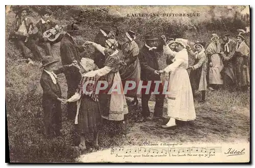 Cartes postales Folklore L'AUVERGNE PITTORESQUE