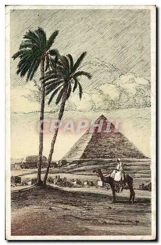 Cartes postales Egypte Egypt Cairo The Pyramids