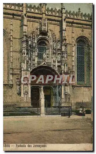 Cartes postales Fachada dos Jeronymos Lisboa