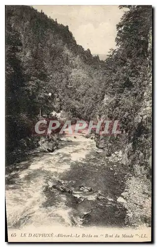 Cartes postales Le Dauphine Allevard Le Breda au Bout du Monde