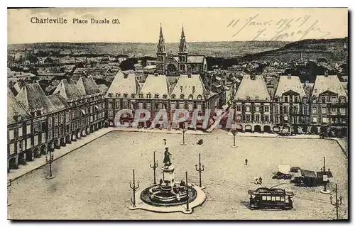 Cartes postales Charleville Place Ducale