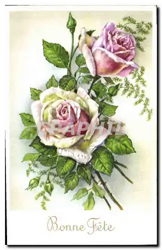 Cartes postales Bonne Fete Fleurs