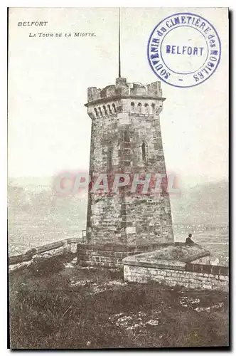 Cartes postales Belfort La Tour de la Miotte