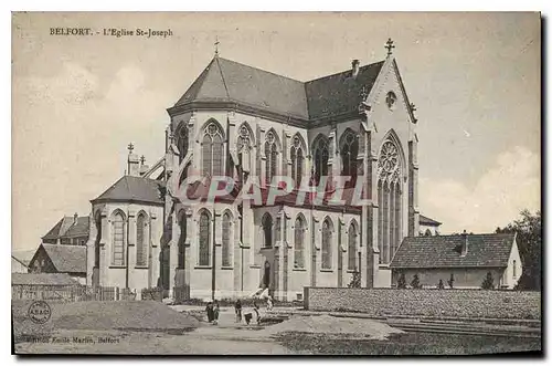 Cartes postales Belfort L'Eglise St Joseph