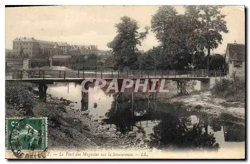 Cartes postales Belfort Le Pont des Magasins sur la Savoureuse