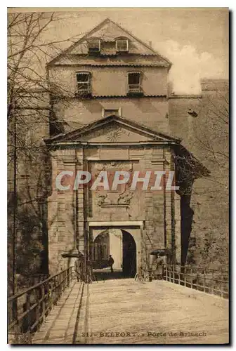 Cartes postales Belfort Porte de Brisach