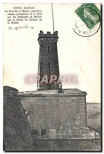 Cartes postales Belfort La Tour de la Miotte