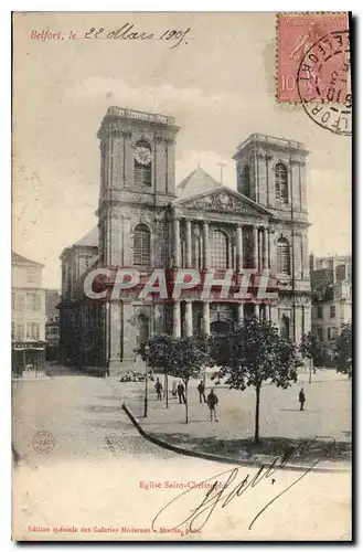 Cartes postales Belfort Eglise Saint Christophe