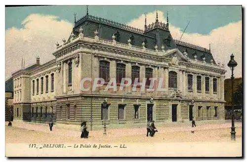 Cartes postales Belfort Le Palais de Justice