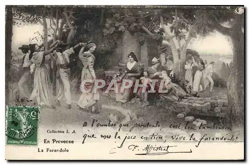 Cartes postales La Farandole  Folklore