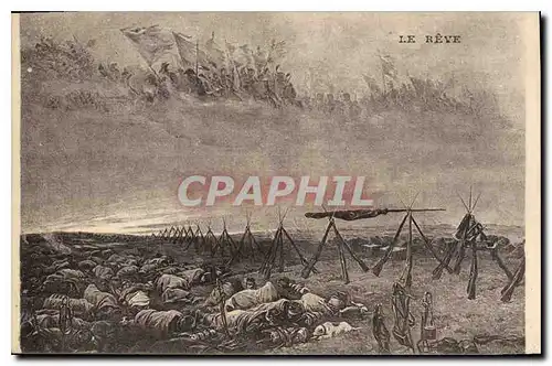 Cartes postales Le Reve Militaria