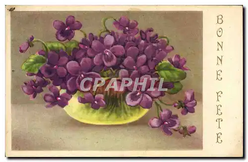 Cartes postales Bonne Fete Fleurs