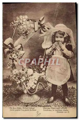 Cartes postales Le Bouquetiere Folklore