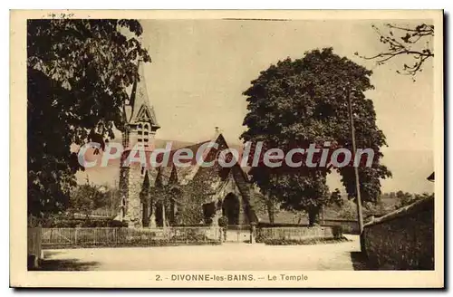 Cartes postales Divonne les Bains le Temple