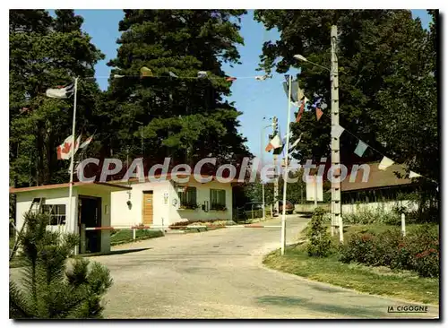 Cartes postales Pont de Vaux Ain Entree du Camping des Peupliers