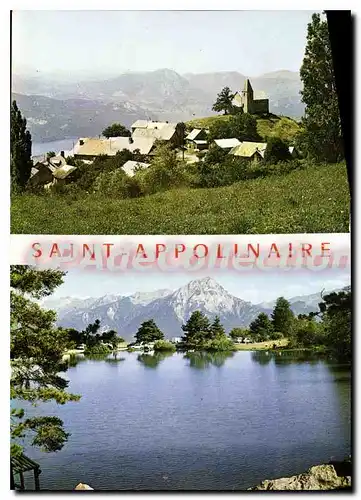 Cartes postales Les Hautes Alpes Saint Appolinaire et le Lac le Grand Morgon
