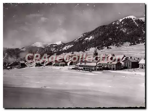 Cartes postales Les Grandes Alpes en Hiver Montgenevre H A Vue generale