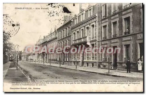 Cartes postales Charleville Rue Forest