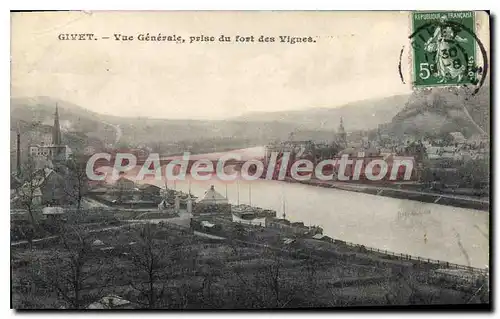 Cartes postales Givet  Vue Generale prise du fort des Vignes