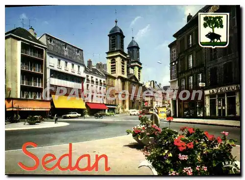 Cartes postales Sedan Ardennes La Place Crussy