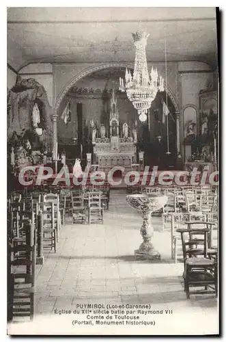 Cartes postales Puymirol �glise Comte De Toulouse