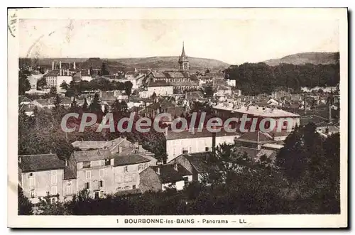 Cartes postales BOURBONNE Les Bains Panorama