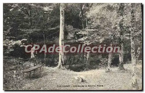 Cartes postales Freligney Entree De La Baume Noire