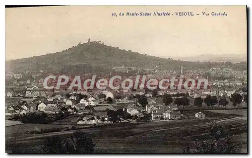 Cartes postales Vesoul Vue Generale La Haute Saone