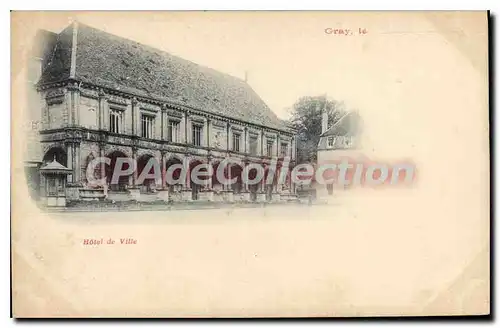 Cartes postales Gray h�tel de ville