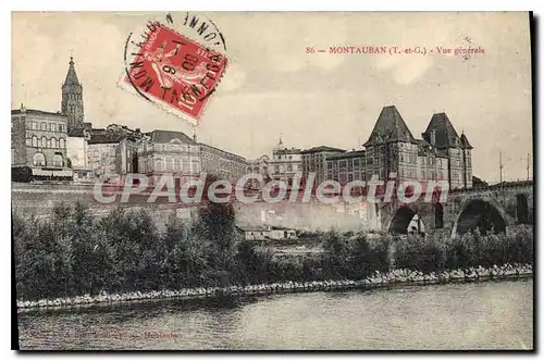 Cartes postales Montauban Vue Generale