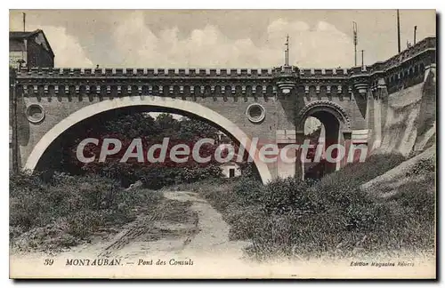 Cartes postales Montauban Pont Des Consuls