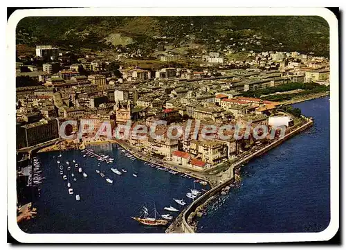 Cartes postales moderne Bastia Le Vieux Port Et La Ville