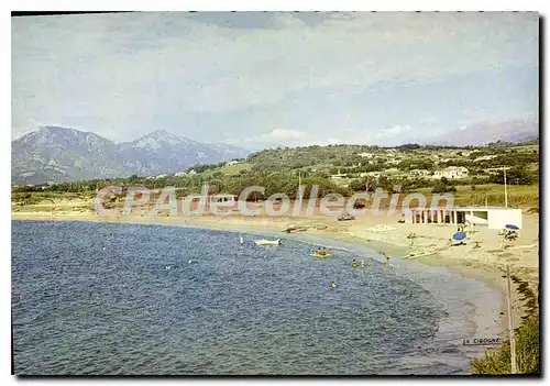 Cartes postales moderne Porticcio La Plage Et La Residence Du Golfe