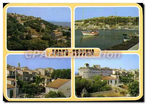 Cartes postales moderne Porto Vecchio Divers Aspects De La Ville