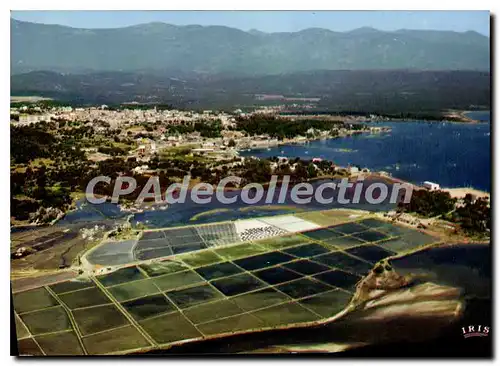 Cartes postales moderne Porto Vecchio Les Marais Salants Et Vue Generale De La Ville