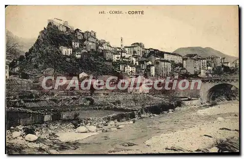 Cartes postales Corse Corte