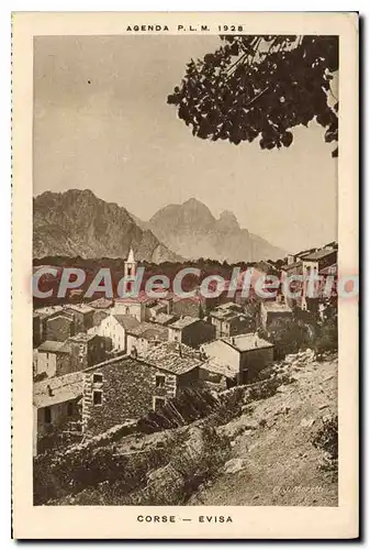 Cartes postales Corse Evisa